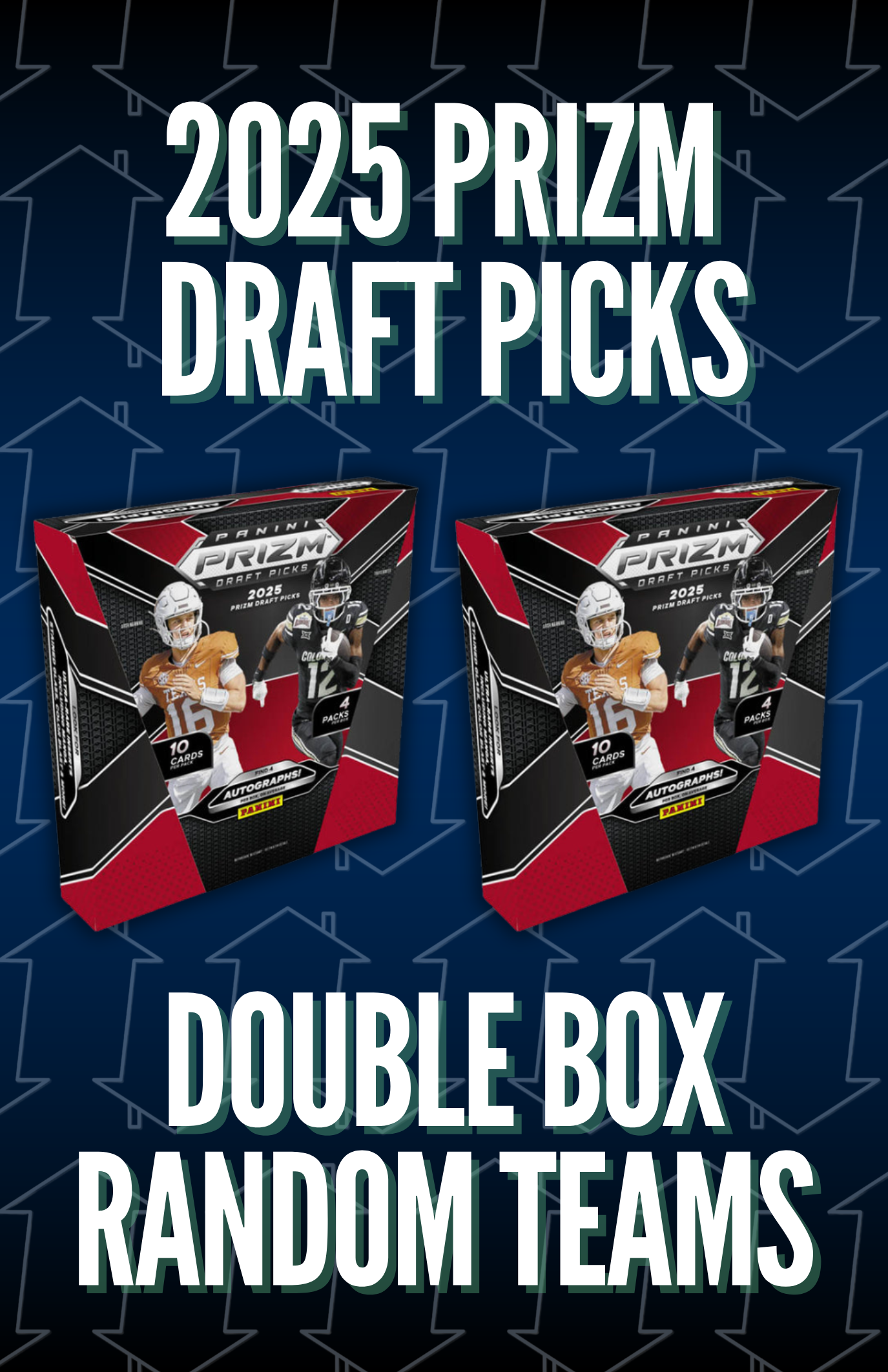 Break #2 - 2025 Prizm Draft Picks - Double Box Random